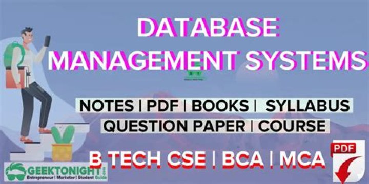 Comprehensive Guide to Database Management Systems PDF