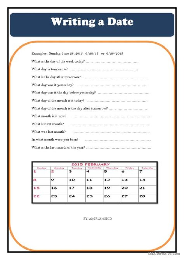 Free Dates Exercises Worksheets PDF for Strength & Fitness