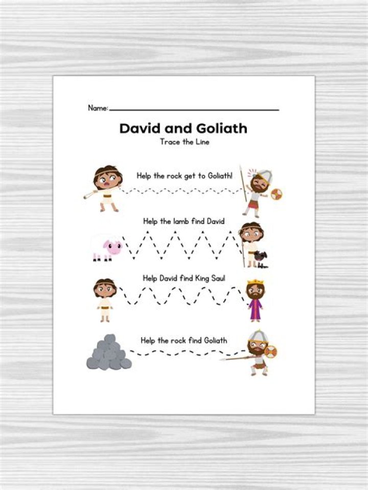 David and Goliath Lesson Plan PDF: Free Classroom Resources