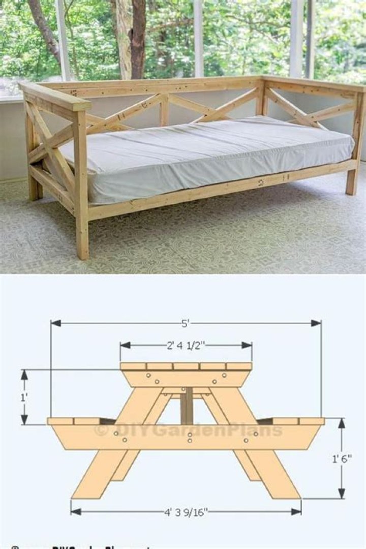 Download Free Daybed Plans PDF for Your Living Space