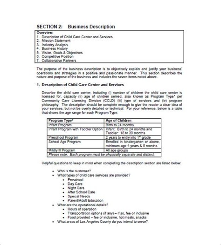 Daycare Business Plan PDF: Step-by-Step Guide for Success