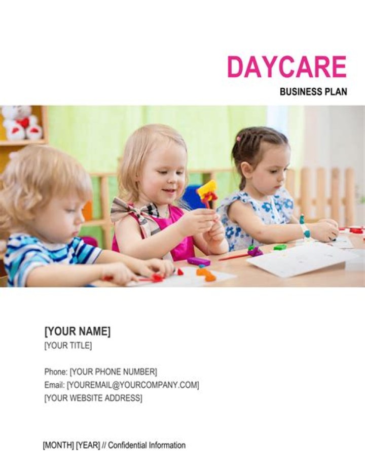 Daycare Business Plan Template PDF: Start Your Daycare Today