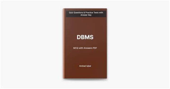 DBMS MCQs with Answers PDF – Master Database Management System Questions