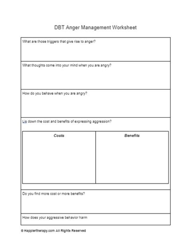 DBT Anger Management PDF: Proven Techniques for Lasting Emotional Control