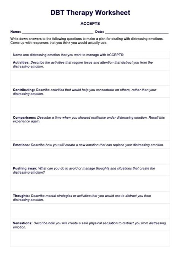Master DBT Dialectics with This Free Worksheet PDF