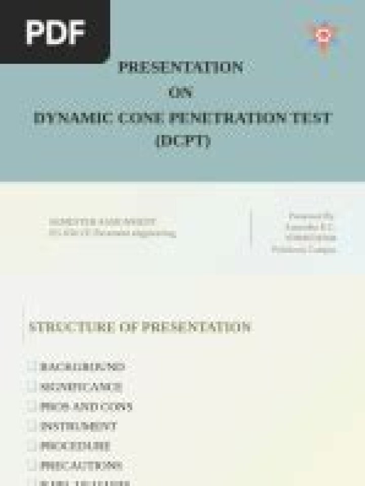 DCP Test Procedure PDF: Step-by-Step Testing Guide