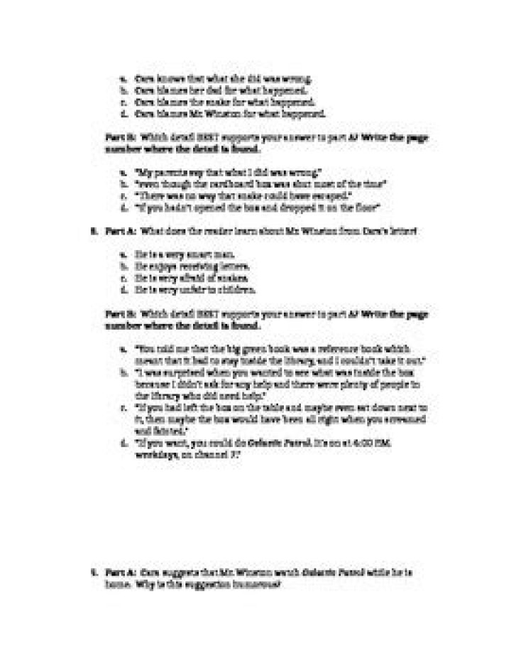 Dear Mr. Winston Vocabulary Test PDF – Instant Download