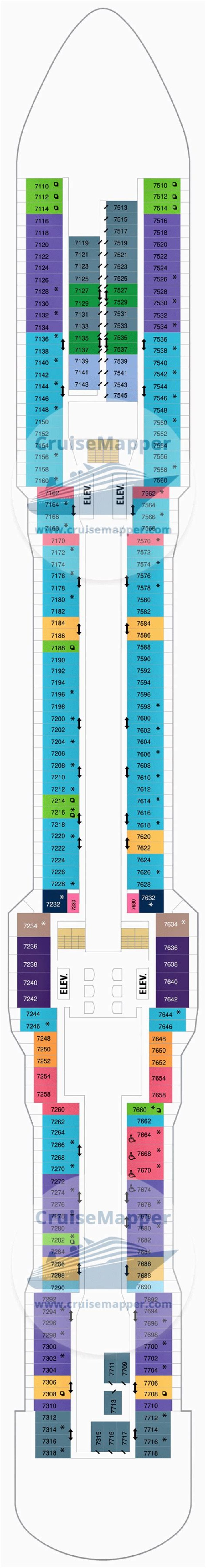 Download the Official Anthem of the Anthem of the Seas Deck Plan PDF
