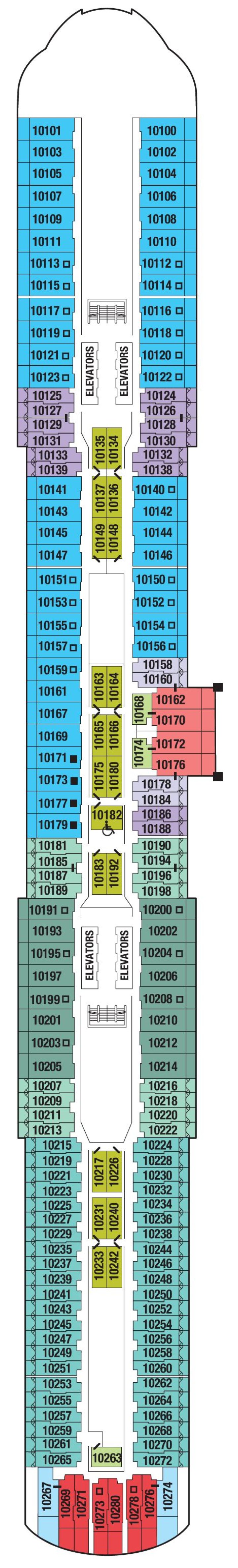 Celebrity Edge Deck Plan PDF – Download Full Layout