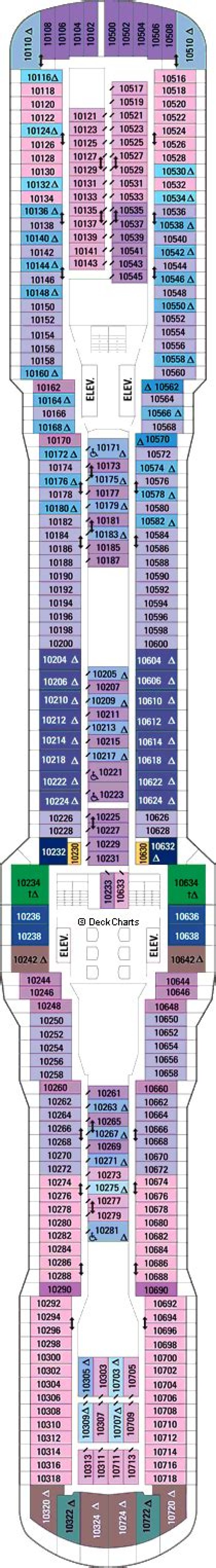 Ovation of the Seas Deck Plan PDF – Complete Cruise Ship Layout