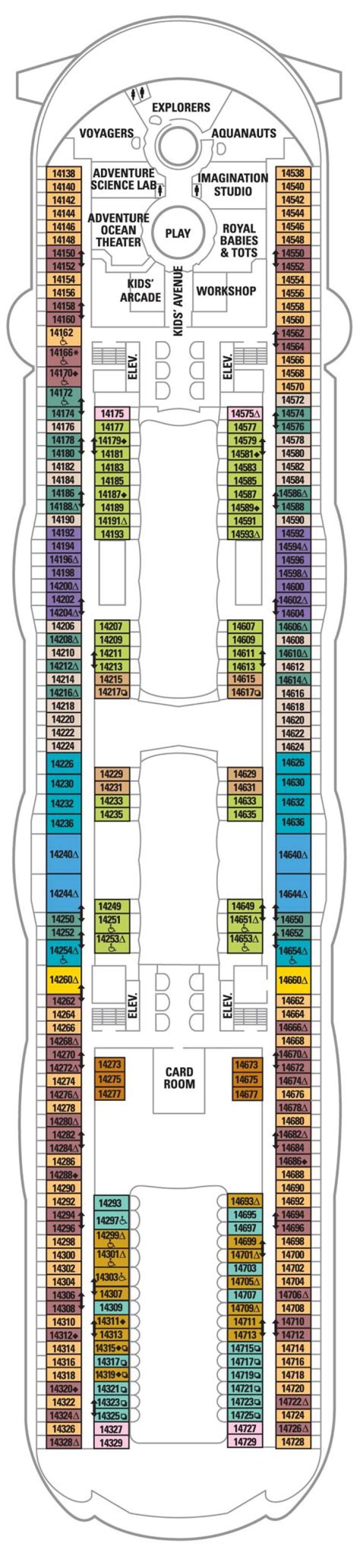 Allure of the Seas Deck Plans PDF: Explore Iconic Cruise Ship Layouts