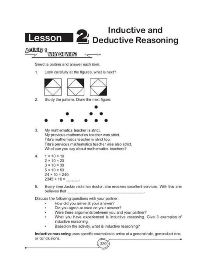 Deductive Reasoning Worksheets PDF: Free Practice for Critical Thinking