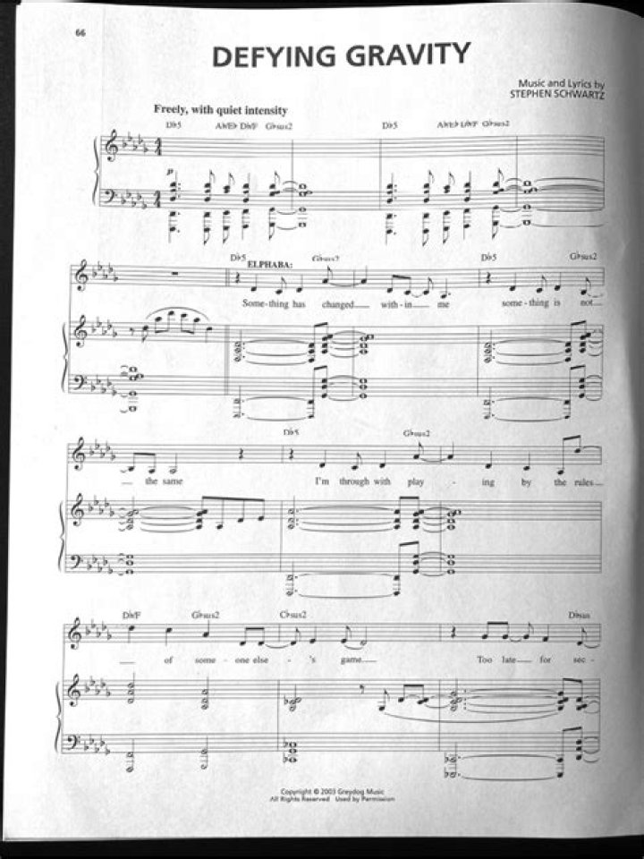 Defying Gravity Lead Sheet PDF: Master Weight-Bearing Design