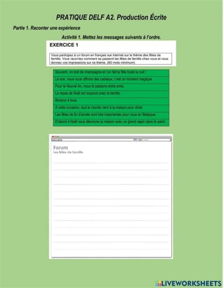 Delf A2 Production Certified: Official Answers PDF Available