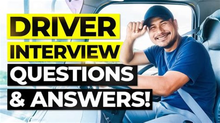 Top Delivery Driver Interview Questions & Answers PDF Guide