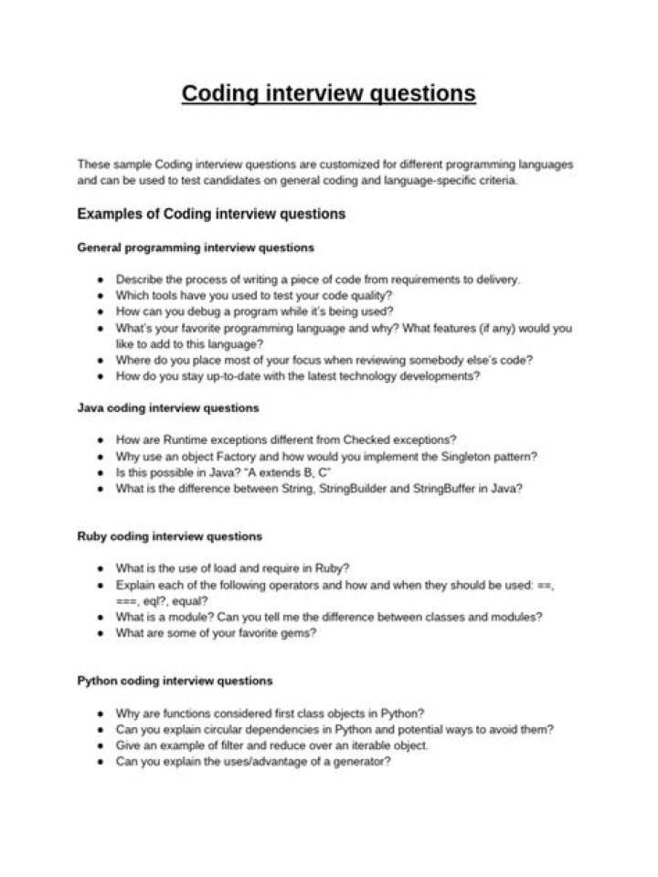 Denial Coding Interview Questions PDF: Expert Prep Guide