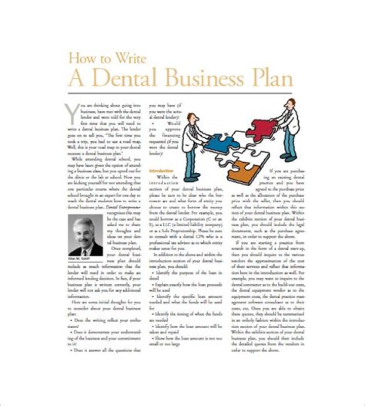 Dental Practice Business Plan PDF – Start Your Practice with Confidence