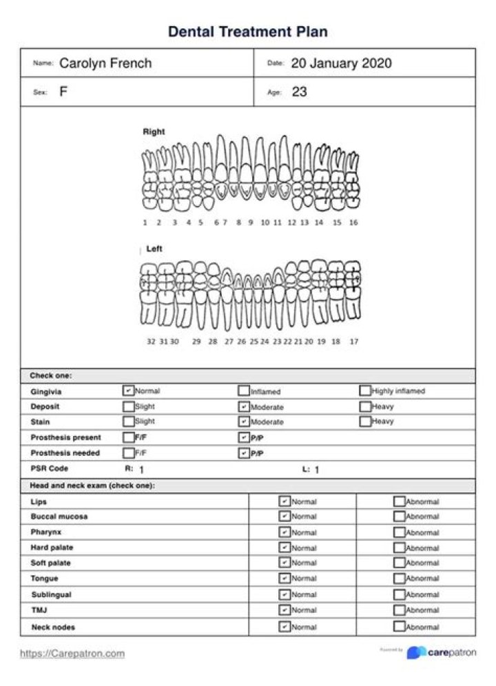 Download Your Personalized Dental Treatment Plan PDF