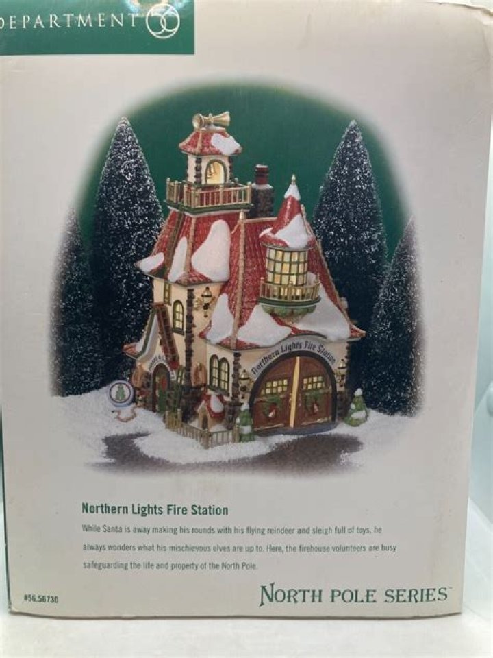 Complete List PDF for DEPT 56 North Pole Series