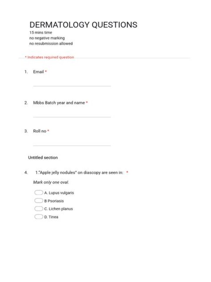 Dermatology USMLE Questions PDF: Master Skin Exam & Diagnosis prep