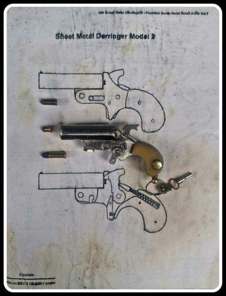 Derringer Pistol Plans PDF: Download Full Blueprint