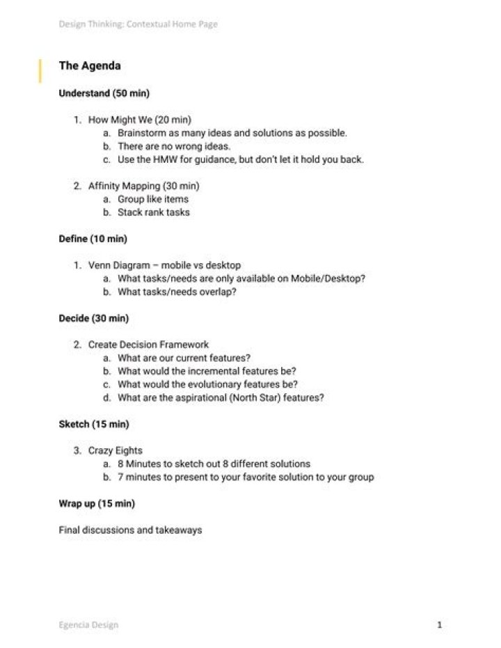 Free Design Thinking Worksheet PDF – Step-by-Step Creativity Guide