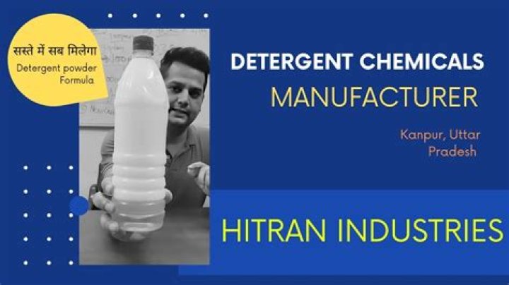 Detergent Powder Raw Material List PDF: Complete Ingredients Breakdown