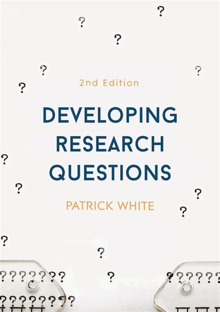 Developing Research Questions on Patrick White: A PDF Guide