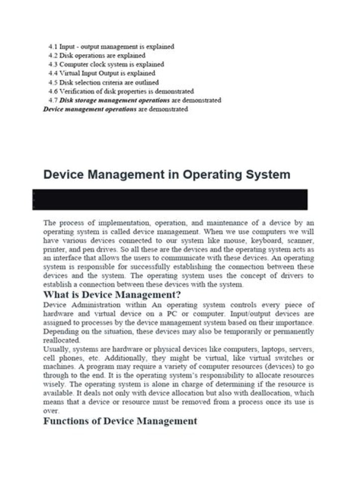 Master Device Management in Operating Systems: Essential PDF Guide