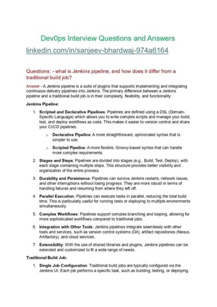 DevOps Interview Questions and Answers PDF: Master Your Next Tech Interview