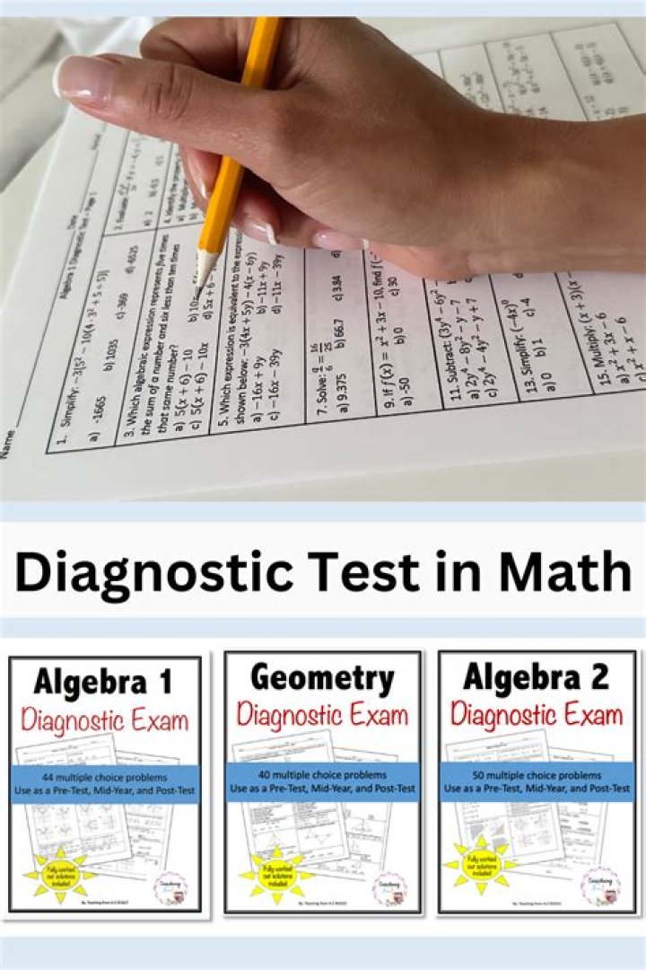 Diagnostic Math Test PDF: Master Your Skills with Instant Practice