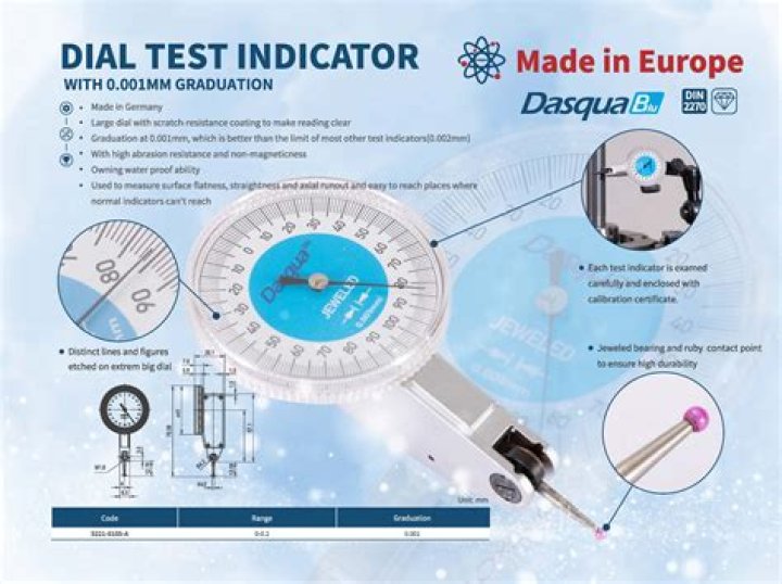 Dial Test Indicator PDF: Quick & Accurate Pressure Checks