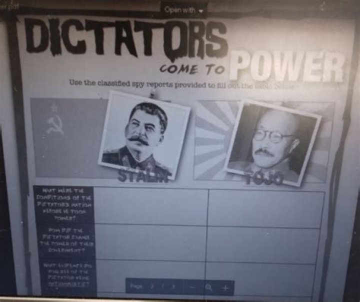 How Dictators Come to Power: Answer Key PDF Guide