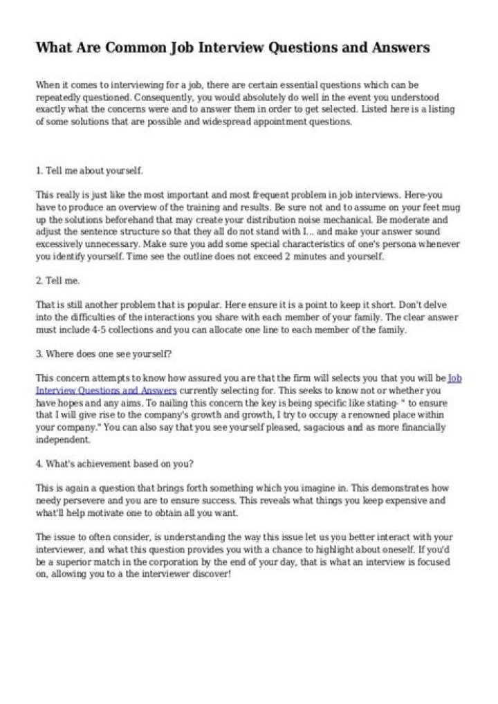 Diesel Engine Interview Questions & Answers PDF: Expert Tips for Success