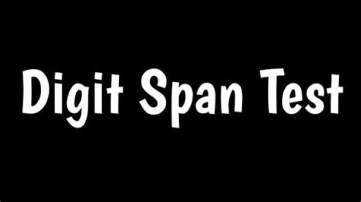 Free Digit Span Test PDF: Instant Cognitive Ability Check