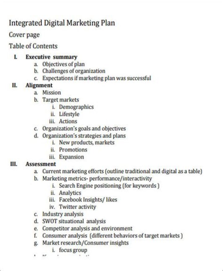 Download Your Free Digital Marketing Plan PDF