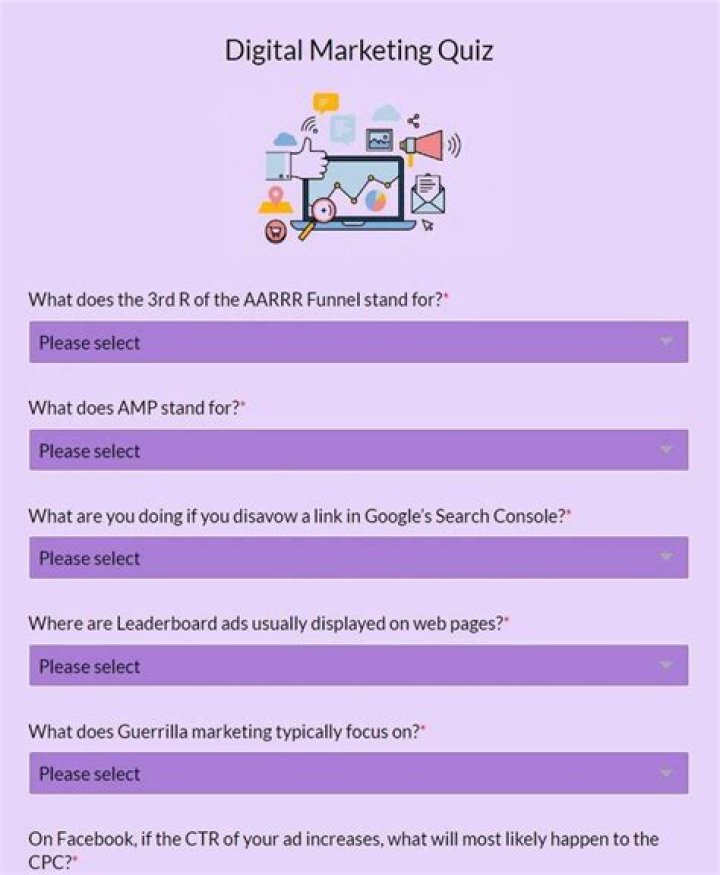 Digital Marketing Quiz Questions & Answers PDF – Master Your Skills