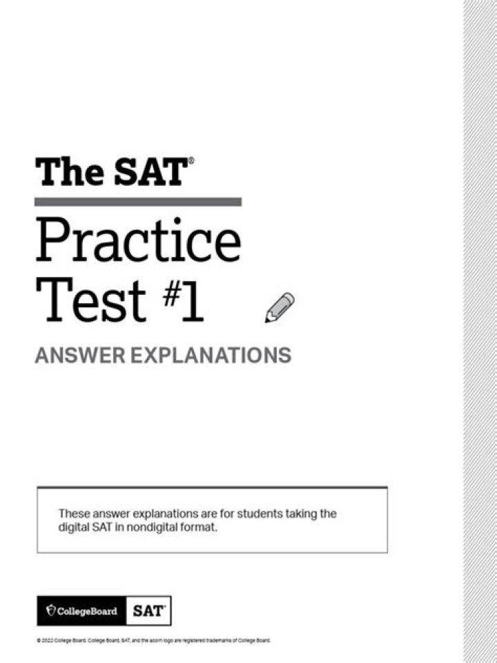 Digital SAT Practice Test 1 PDF – Download Instant Study Guide