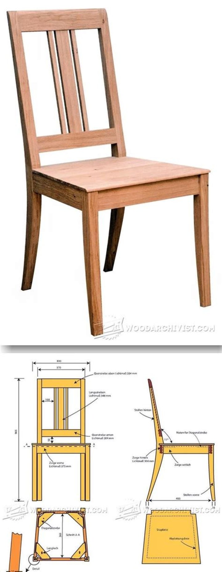 Download Free Dining Chair Plans PDF for Perfect Home Setup