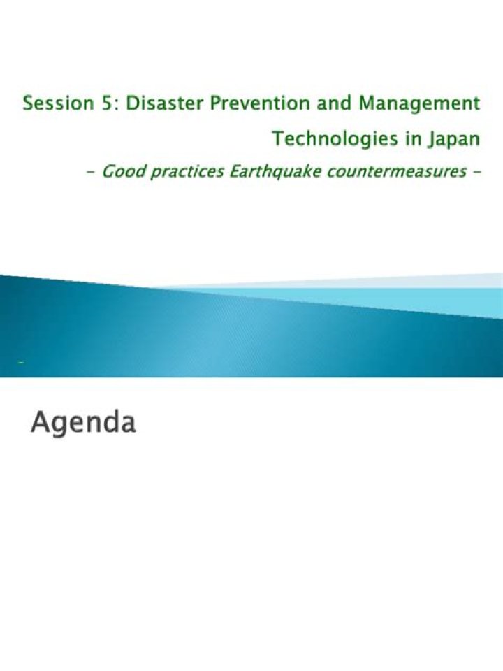 Comprehensive Disaster Management in Japan: A Detailed PDF Guide