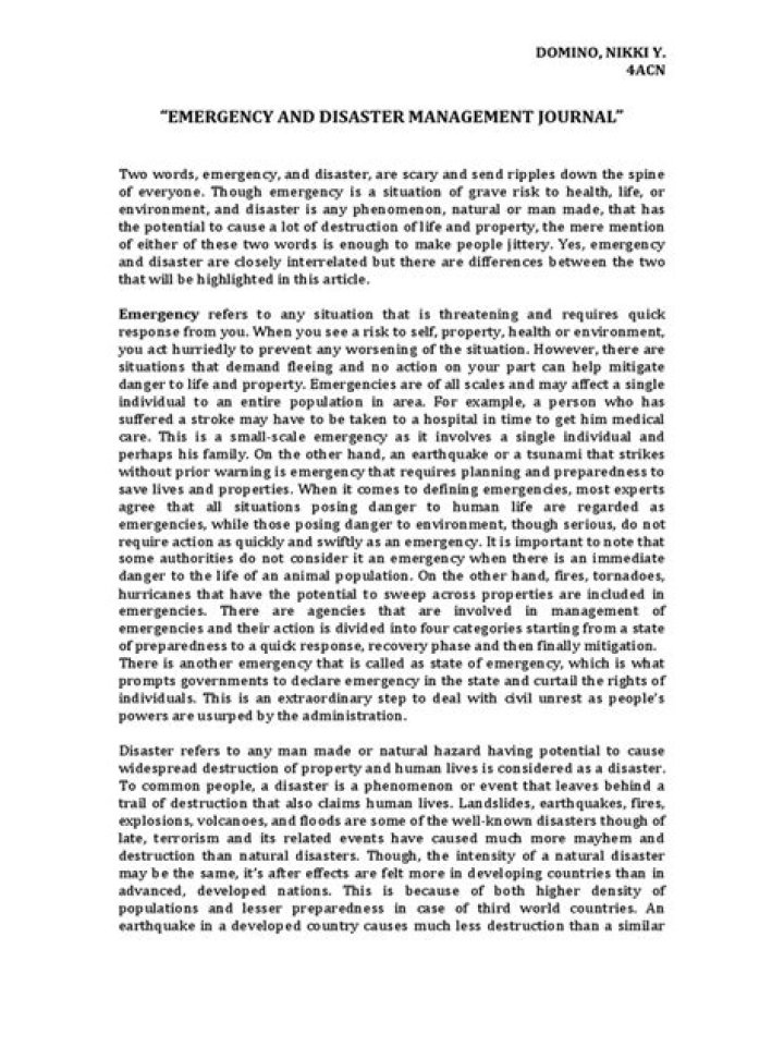 Comprehensive Disaster Management Journal PDF: Critical Insights & Strategies