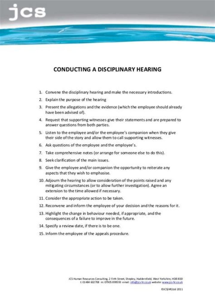 Disciplinary Hearing Questions PDF: Essential FAQs for Fair Process