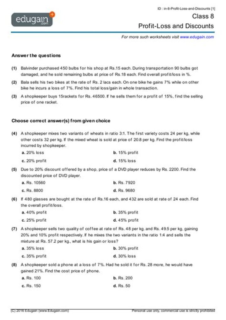 Discount Questions & Answers PDF: Expert Answers Inside