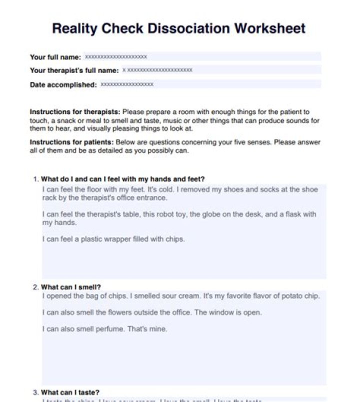 Dissociation Worksheet PDF: Free Therapeutic Tool for Emotional Regulation