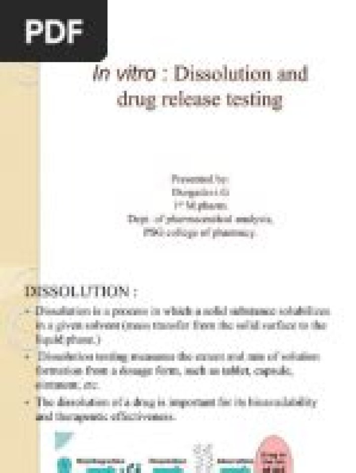 Dissolution Test Procedure PDF: Step-by-Step Guide