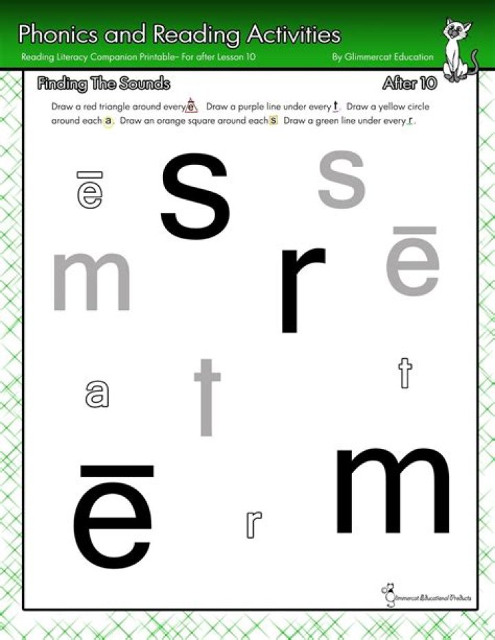 Free Distar Reading Worksheets PDF for Kids and Teachers