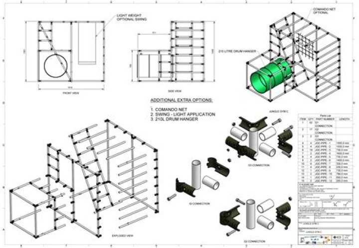 DIY Jungle Gym Plans PDF – Easy & Safe Home Playground Projects