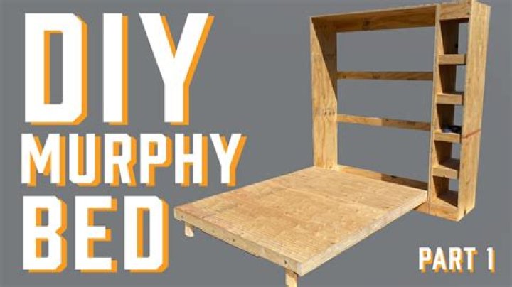 DIY King Size Murphy Bed Plans PDF – Easy to Build & Save Space