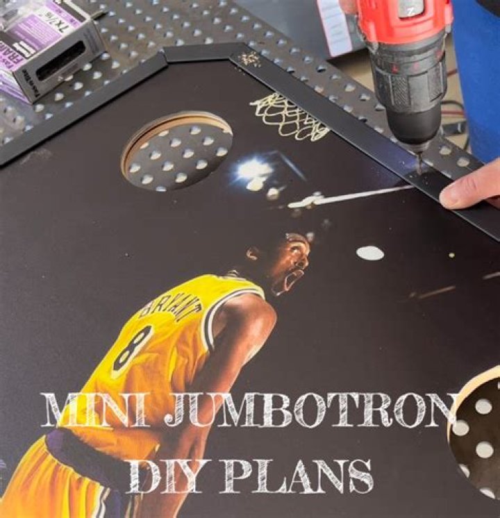 DIY Mini Jumbotron Plans PDF – Easy Custom Big Screen Project