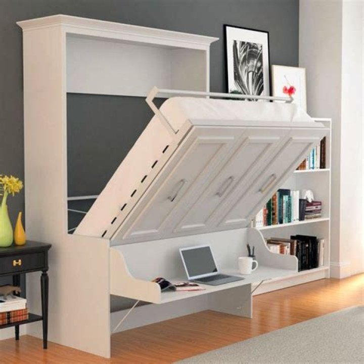 DIY Murphy Bed with Built-In Desk Plans PDF – Easy Home Makeover